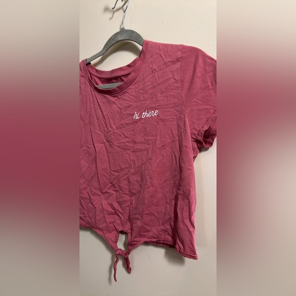 Cropped Dip Tee 🌺 - Picture 3 of 5